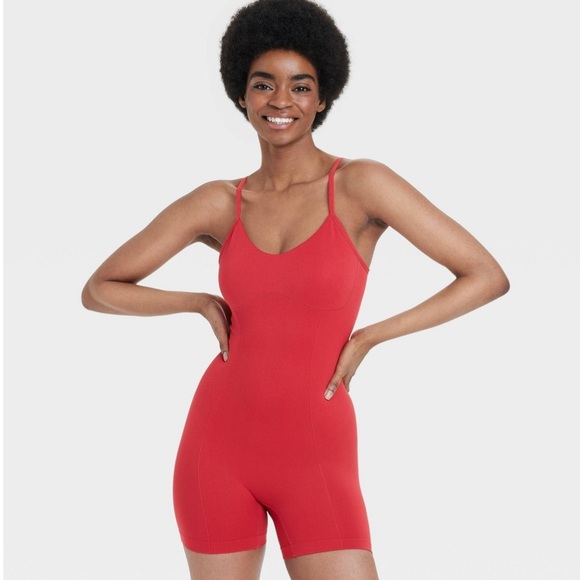 Colsie Other - Colsie Red Shapewear Bodysuit